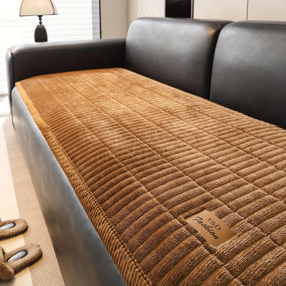 Cozy Quilted Sofa Cover Protector Pets Furniture and - Image 3