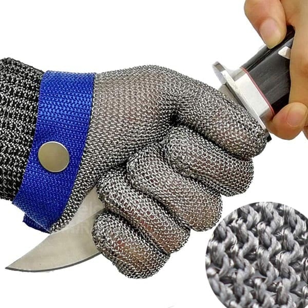 Cut-Resistant Stainless Steel Safety Glove Food Prep and Cooking - Image 1