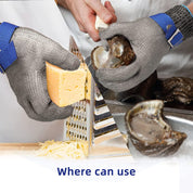 Cut-Resistant Stainless Steel Safety Glove Food Prep and Cooking - Image 13