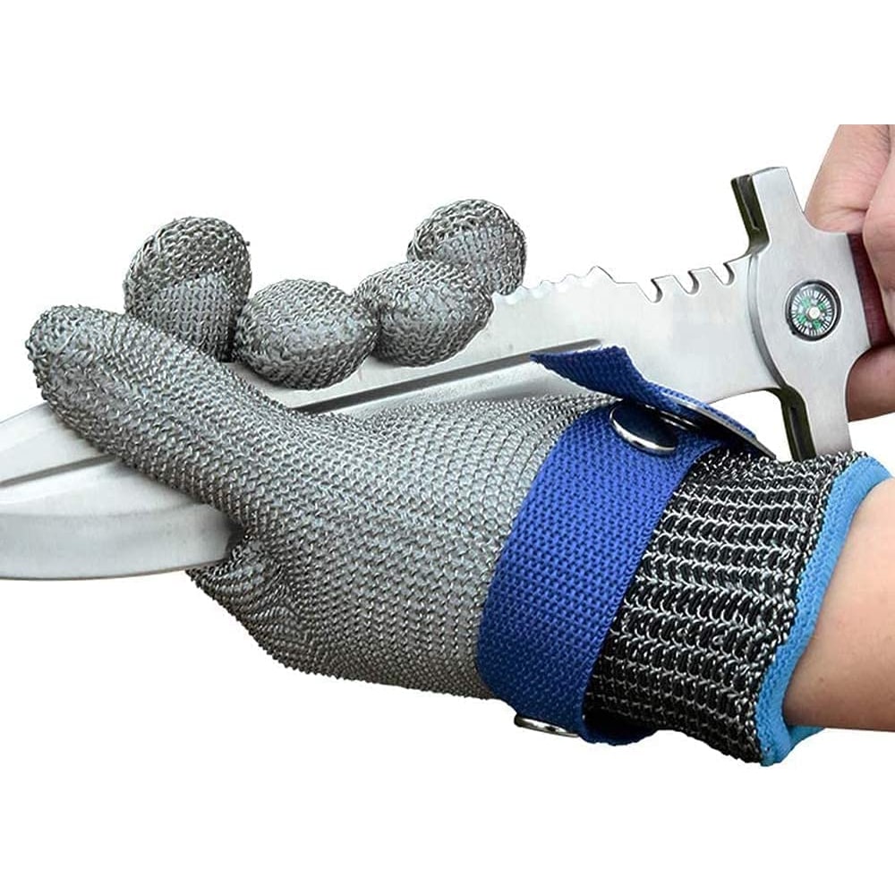 Cut-Resistant Stainless Steel Safety Glove Food Prep and Cooking - Image 6