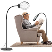 Full-Page Magnifier LED Light Hands-Free Reading Aid - Image 1
