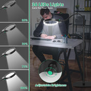 Full-Page Magnifier LED Light Hands-Free Reading Aid - Image 3