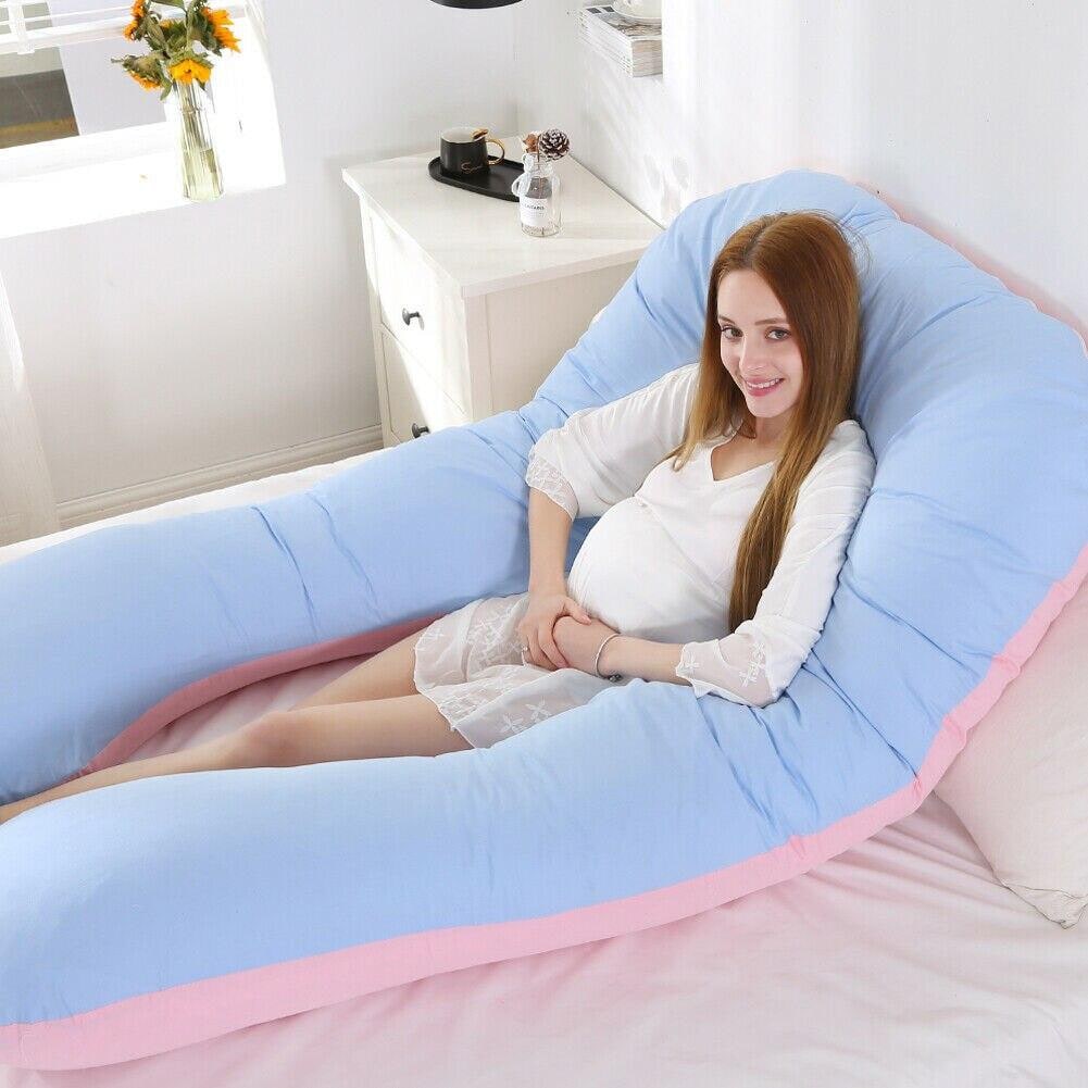 Full Support Body Pillow Pregnancy & Back Ergonomic Design - Image 10