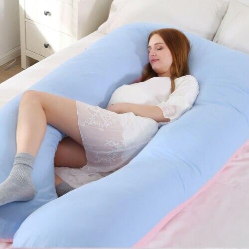 Full Support Body Pillow Pregnancy & Back Ergonomic Design - Image 14