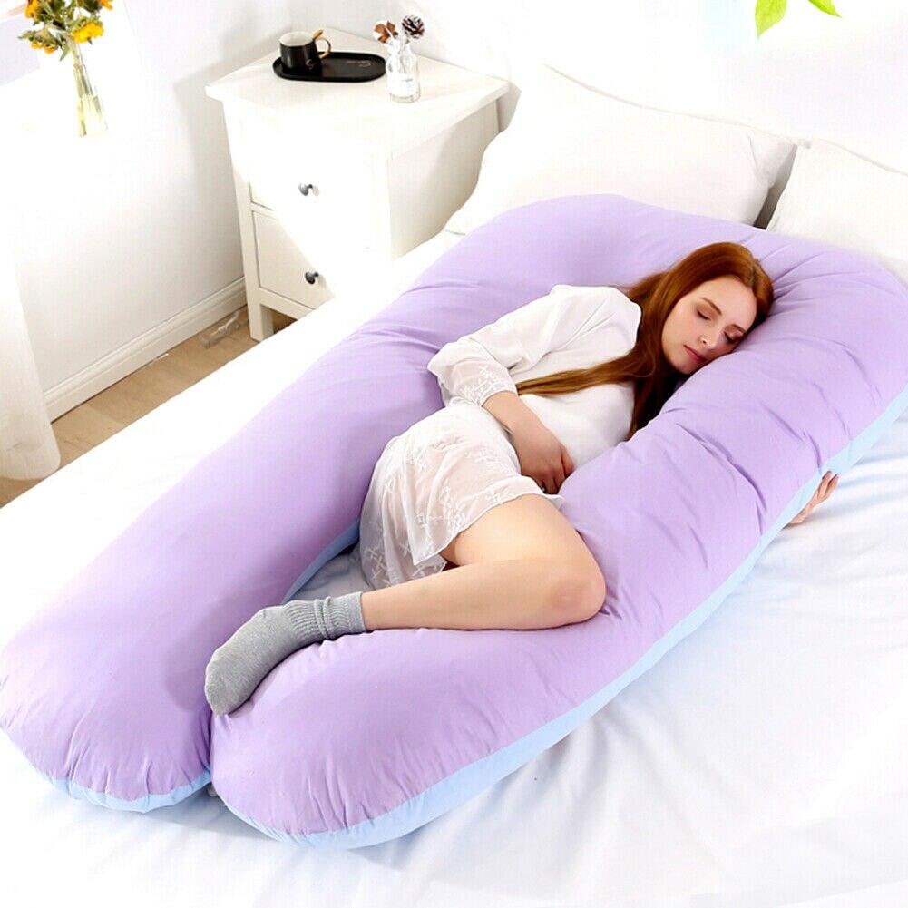 Full Support Body Pillow Pregnancy & Back Ergonomic Design - Image 8