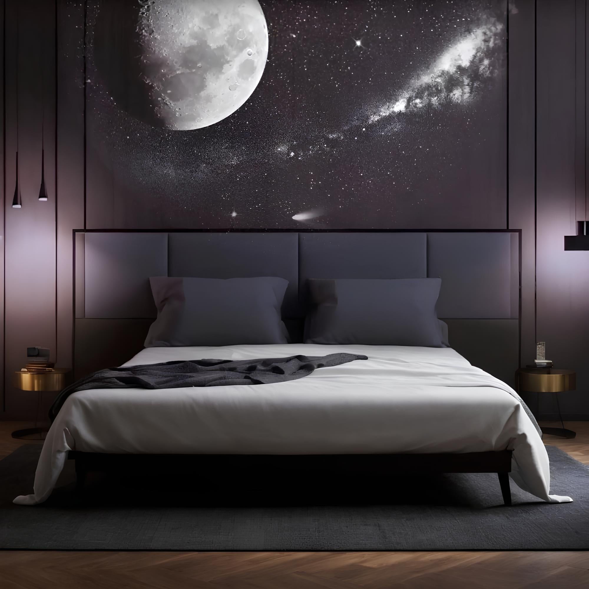 Galaxy Projector Night Light Home Space-Themed Room Decor - Image 5