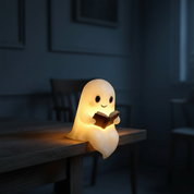 Ghost Night Light Cute LED Table Lamp Warm Glow - Image 4