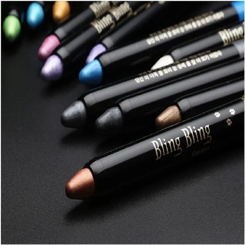 Glitter Eye Shadow Stick Shimmering Makeup Looks - Image 2