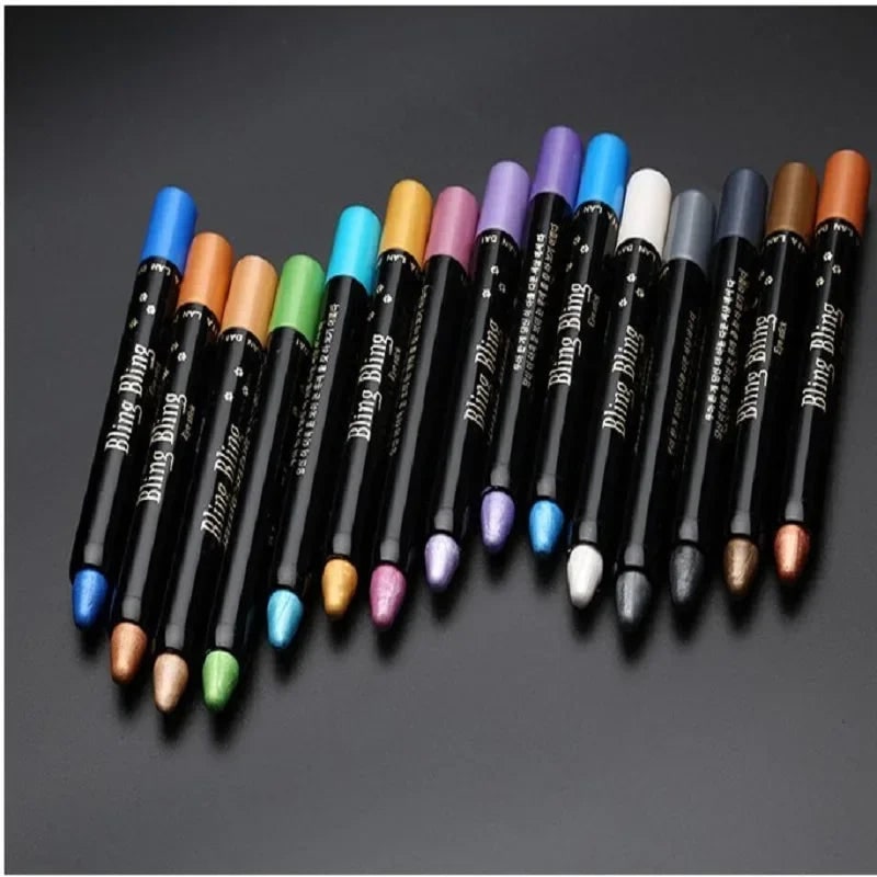 Glitter Eye Shadow Stick Shimmering Makeup Looks - Image 4