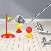 Golf Set Adjustable Clubs Targets Fun Outdoor Playtime - Image 5