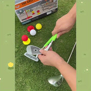 Golf Set Adjustable Clubs Targets Fun Outdoor Playtime - Image 7