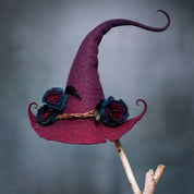 Halloween Witch Hats Parties Felt Costume Accessories
