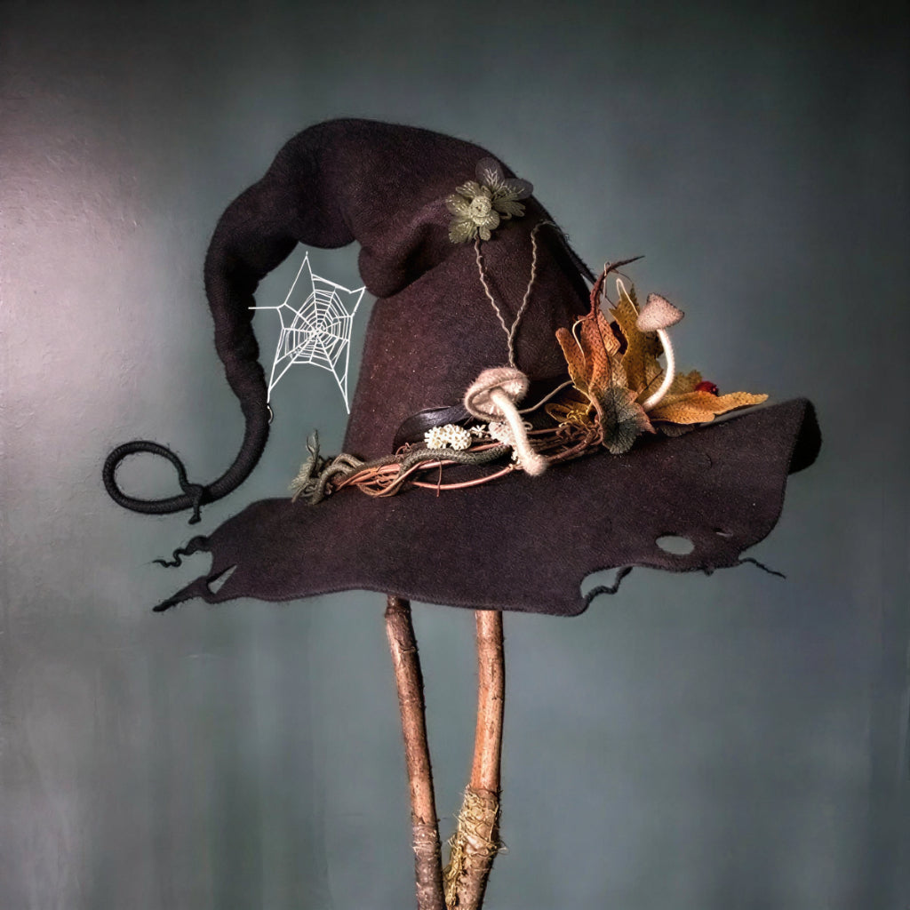 Halloween Witch Hats Parties Felt Costume Accessories