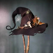 Halloween Witch Hats Parties Felt Costume Accessories