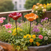 Handmade Ceramic Bee Feeders Weatherproof Flower Stakes 4 - Image 7