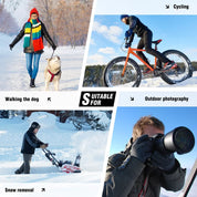 Heated Gloves Waterproof Winter Gloves Touchscreen Compatible - Image 5