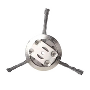 Heavy-Duty Steel Wire Trimmer Head Grass and Moss Removal - Image 2