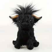 Highland Cow Plush Toy Soft Stuffed Animal 25cm - Image 4