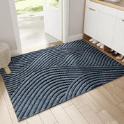 Indoor Door Mat Non-Slip Backing Modern Geometric Design - Image 4