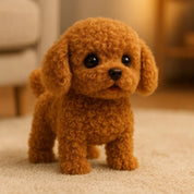 Interactive Plush Puppy Toy Realistic Soft Stuffed Animal - Image 4