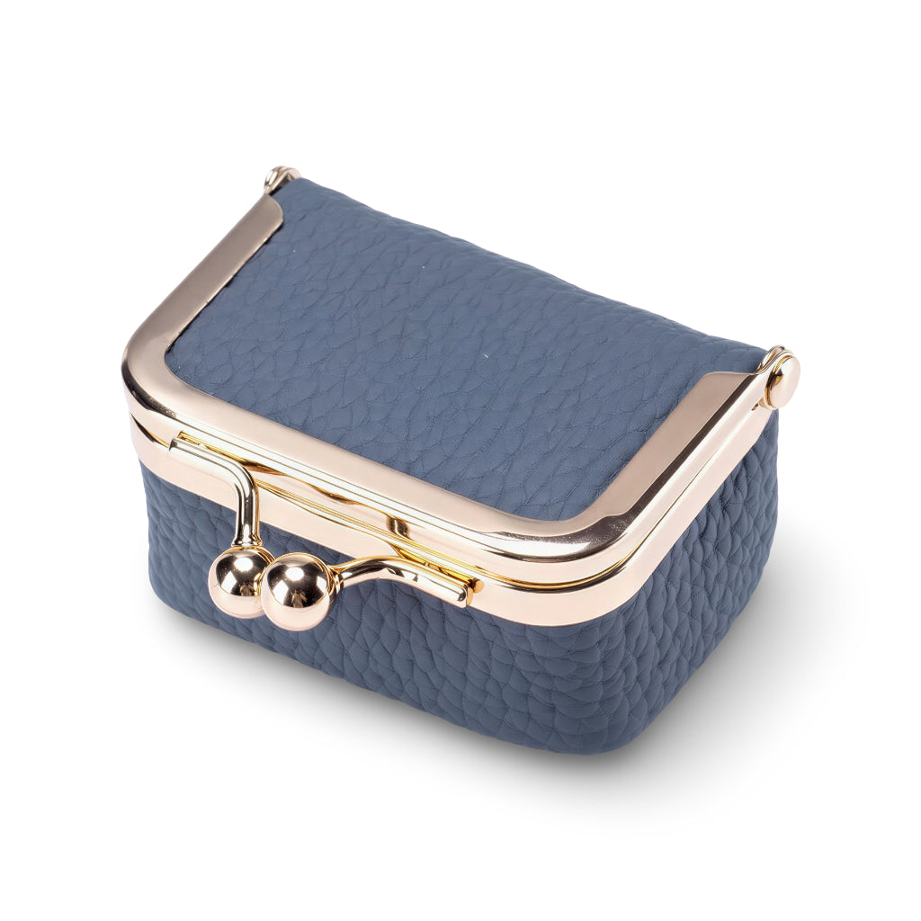 Jewelry Organizer Case Travel Compact Leather Storage Pouch