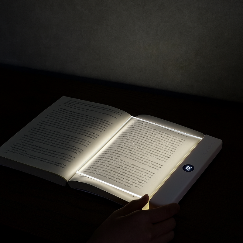 LED Book Light Adjustable Brightness Reading and Study - Image 1