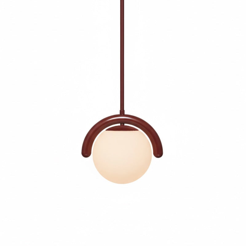 Linear Red and Silver Chandelier Modern Home Lighting - Image 42