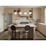 Linear Red and Silver Chandelier Modern Home Lighting - Image 65