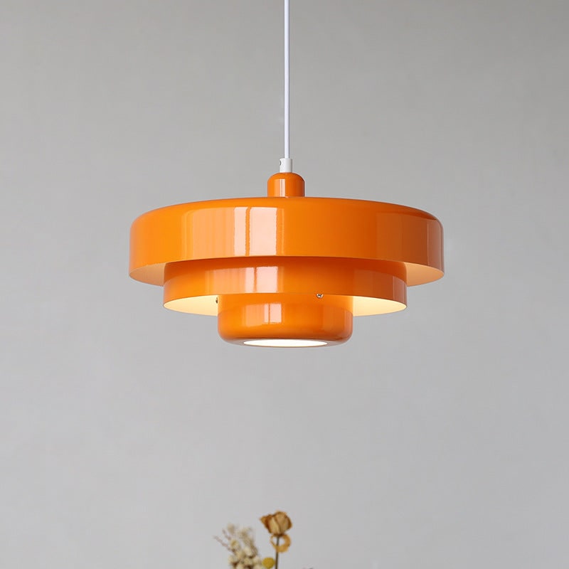 Mid-Century Modern Pendant Light Bauhaus Iron Design Dining Room - Image 1