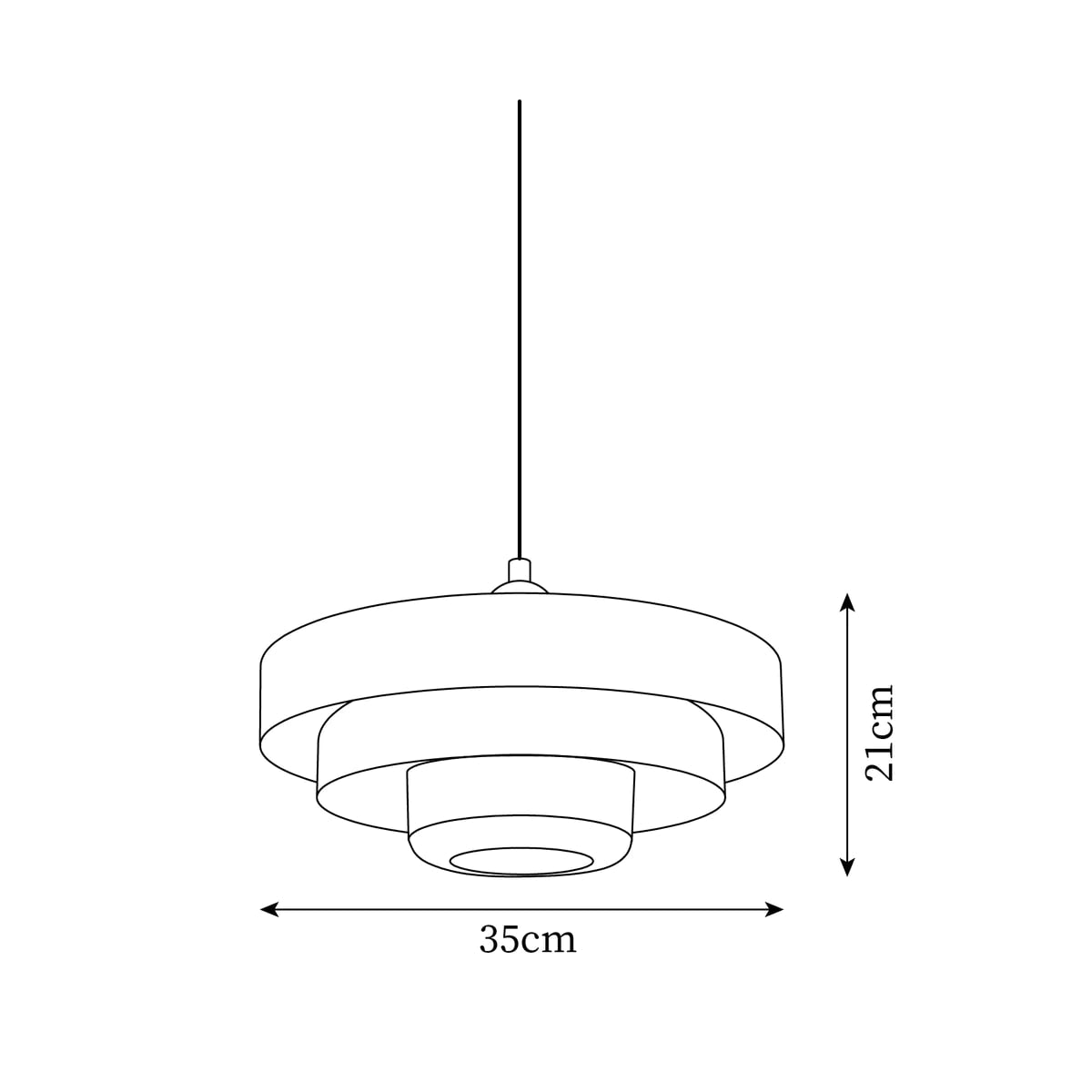 Mid-Century Modern Pendant Light Bauhaus Iron Design Dining Room - Image 12