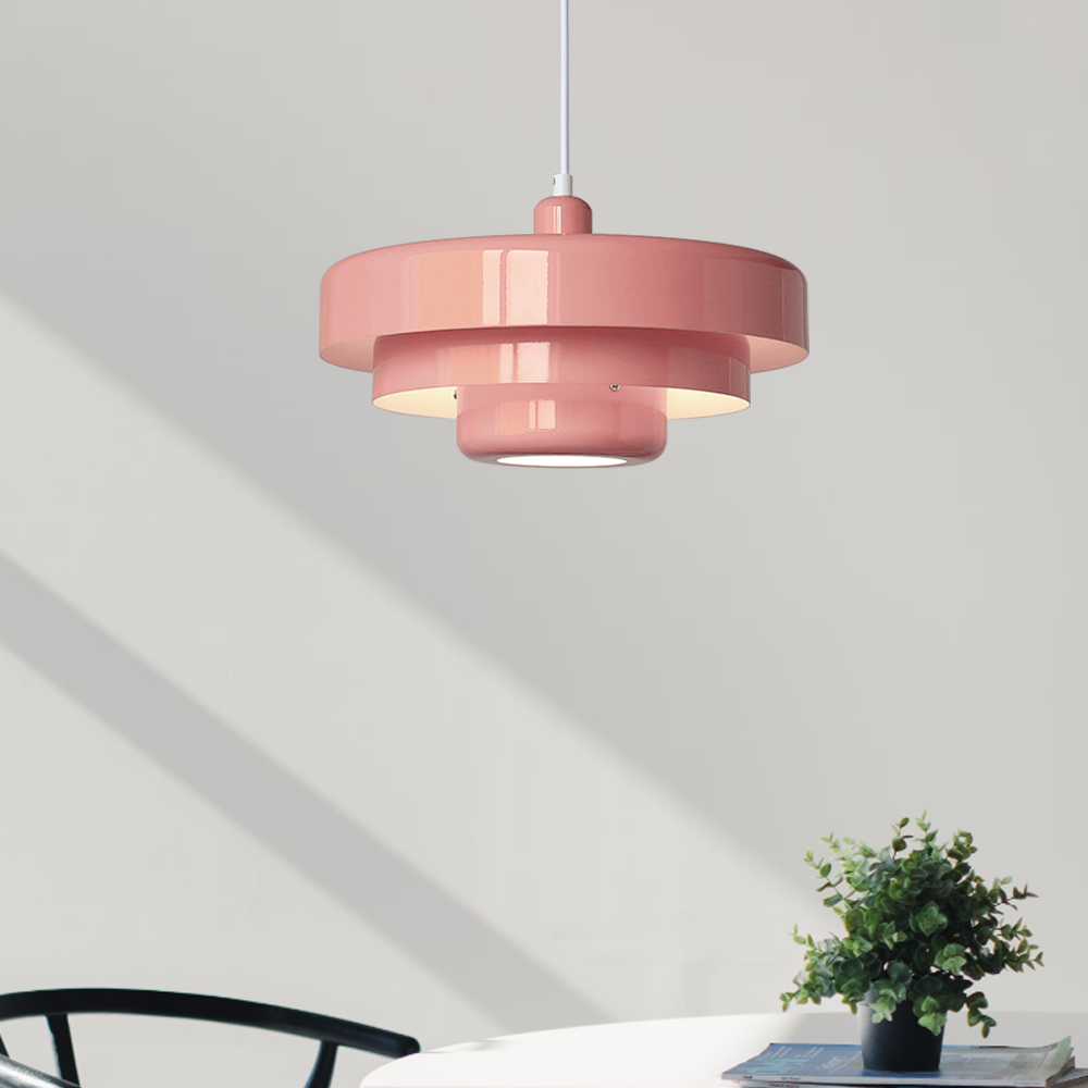 Mid-Century Modern Pendant Light Bauhaus Iron Design Dining Room - Image 15