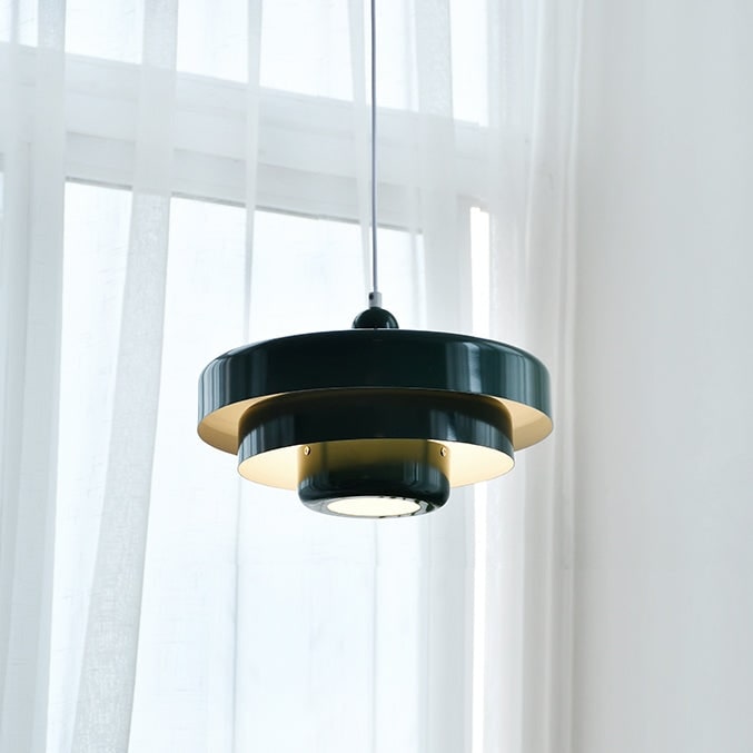 Mid-Century Modern Pendant Light Bauhaus Iron Design Dining Room - Image 20