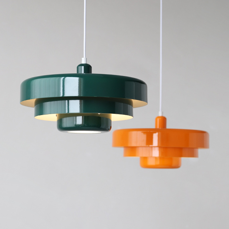 Mid-Century Modern Pendant Light Bauhaus Iron Design Dining Room - Image 24