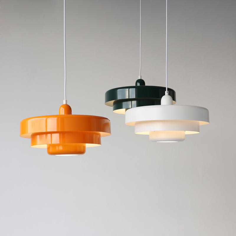 Mid-Century Modern Pendant Light Bauhaus Iron Design Dining Room - Image 26
