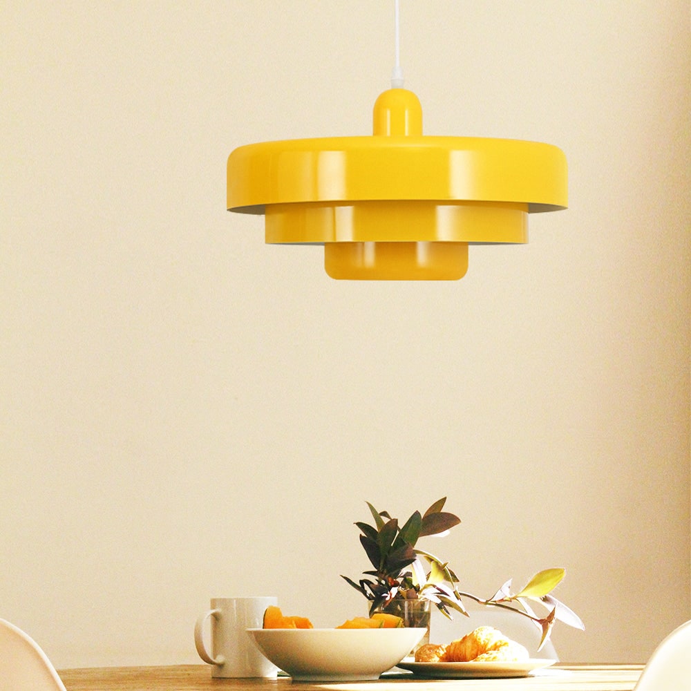 Mid-Century Modern Pendant Light Bauhaus Iron Design Dining Room - Image 37