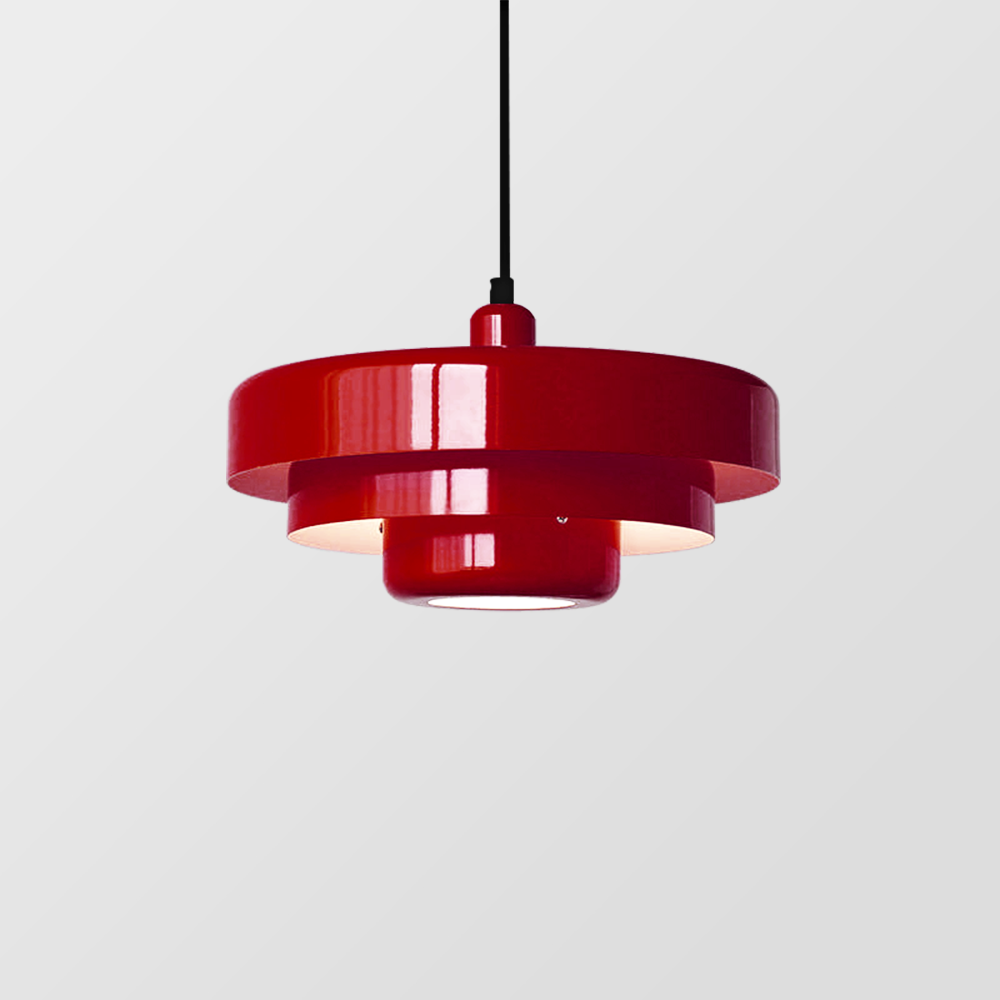 Mid-Century Modern Pendant Light Bauhaus Iron Design Dining Room - Image 44