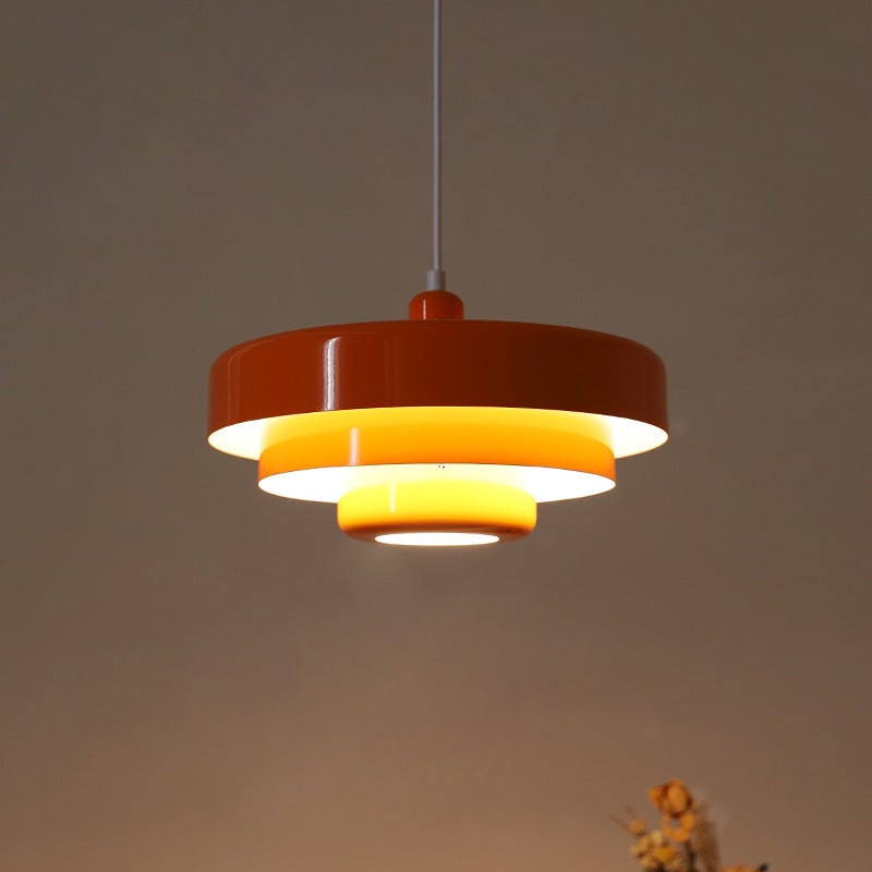 Mid-Century Modern Pendant Light Bauhaus Iron Design Dining Room - Image 8