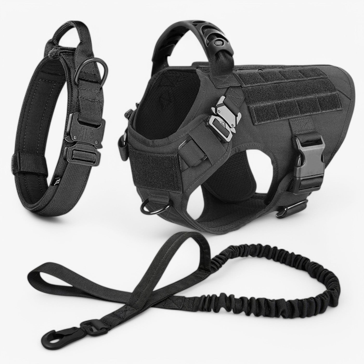 Military Dog Tactical Training Vest Quick-Release System - Image 4