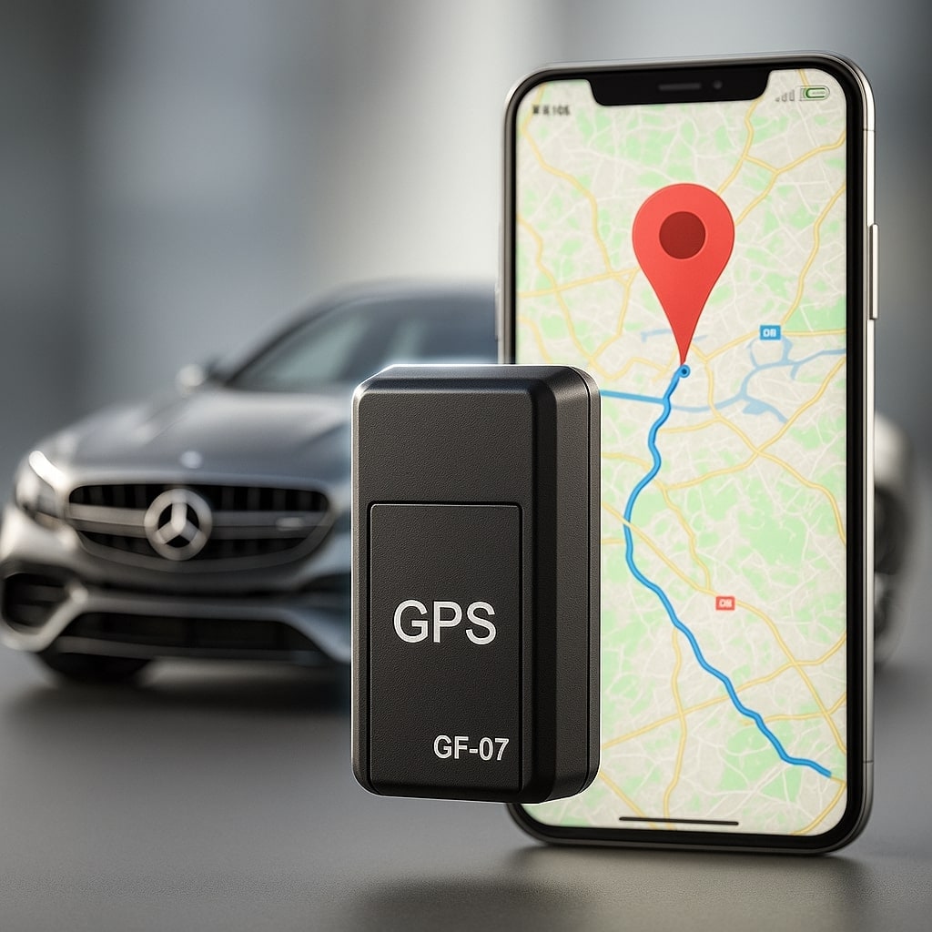 Mini GPS Tracker Real-Time Location Tracking Magnetic & Discreet - Image 1