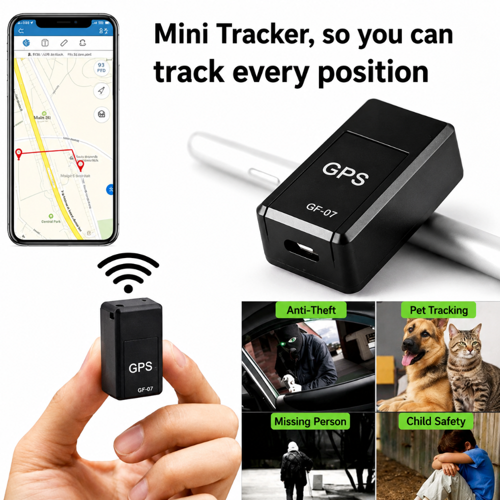 Mini GPS Tracker Real-Time Location Tracking Magnetic & Discreet - Image 2