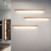 Minimalist Wood Bathroom Wall Light Fixture Modern Spaces - Image 9