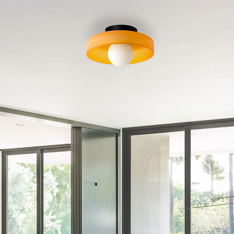 Modern Ceiling Light Fixture Kitchen Round Flush Mount Design - Image 11