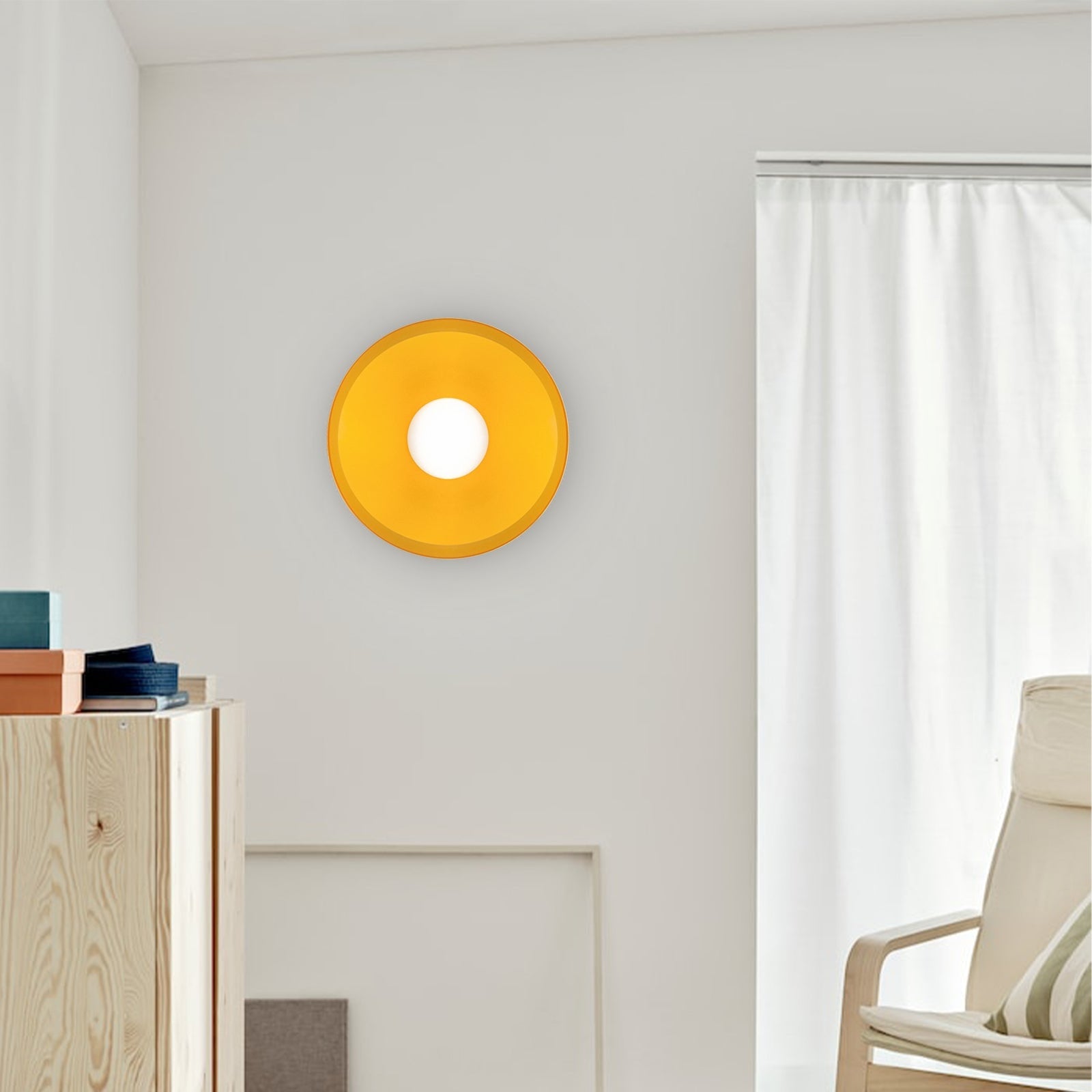 Modern Ceiling Light Fixture Kitchen Round Flush Mount Design - Image 14