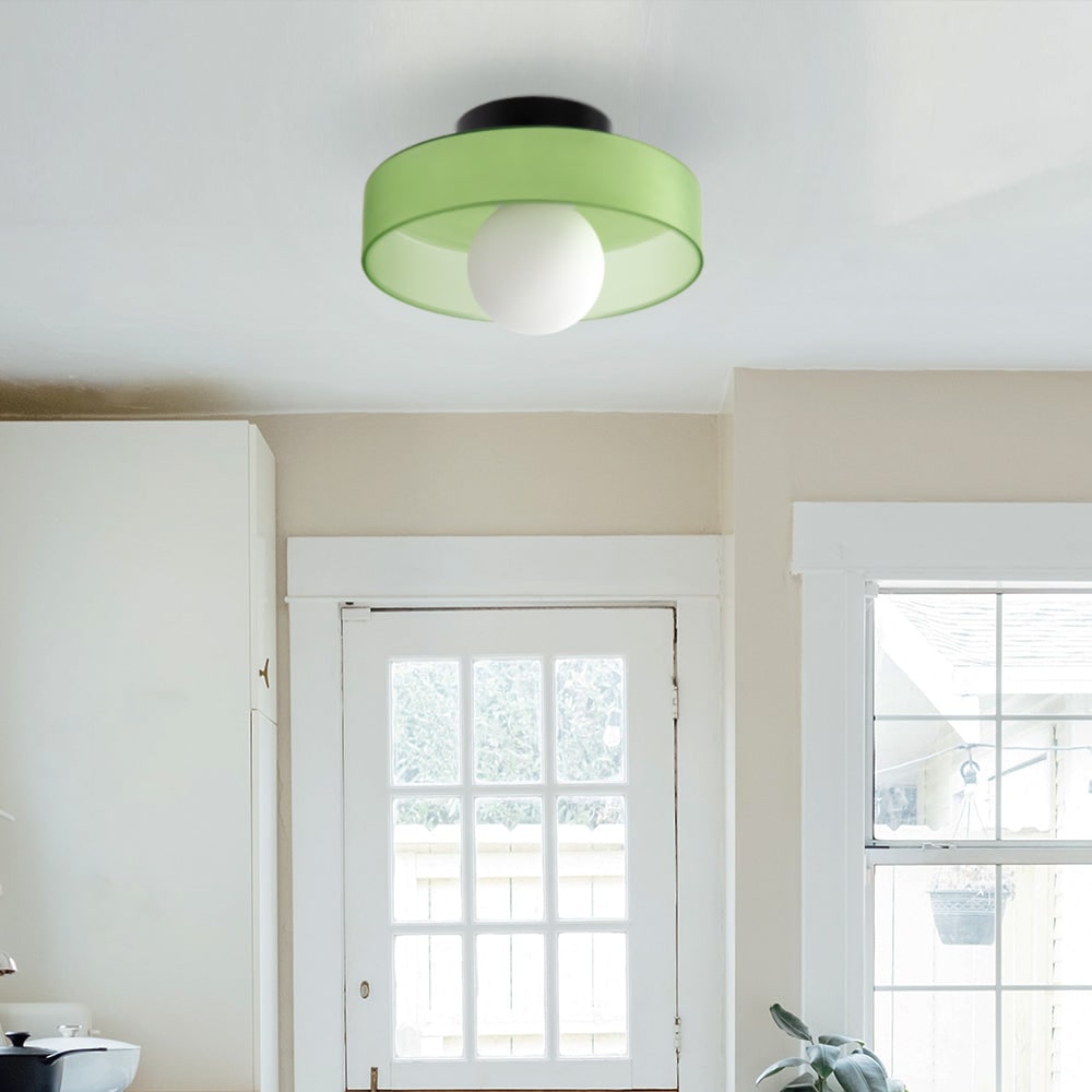 Modern Ceiling Light Fixture Kitchen Round Flush Mount Design - Image 26