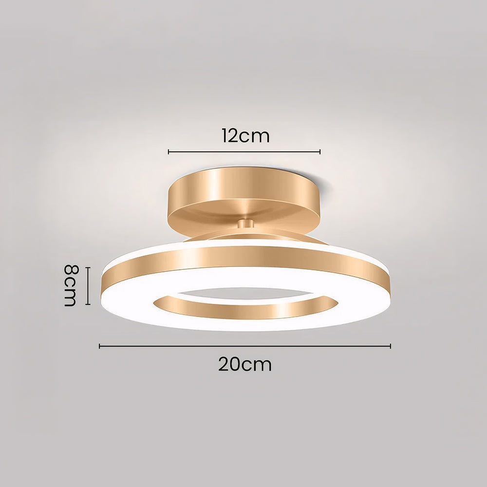 Modern LED Ceiling Hallway Iron Fixture Contemporary Design - Image 7