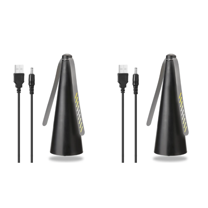 Modern LED Desk Lamp Adjustable Shade Black Metal Design - Image 4