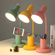 Modern LED Desk Lamp Pen Holder Home Office Use - Image 3