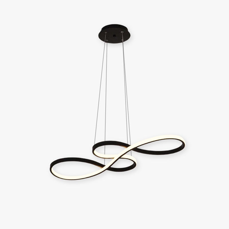 Modern Pendant Light Dining Room Black and Gold Design - Image 1