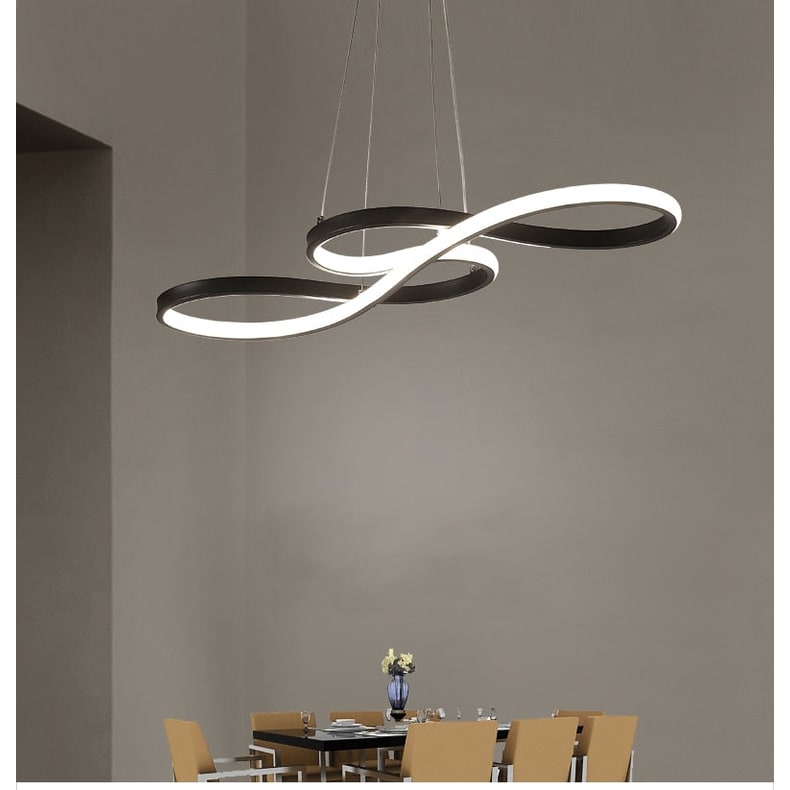 Modern Pendant Light Dining Room Black and Gold Design - Image 3