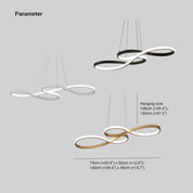 Modern Pendant Light Dining Room Black and Gold Design - Image 4